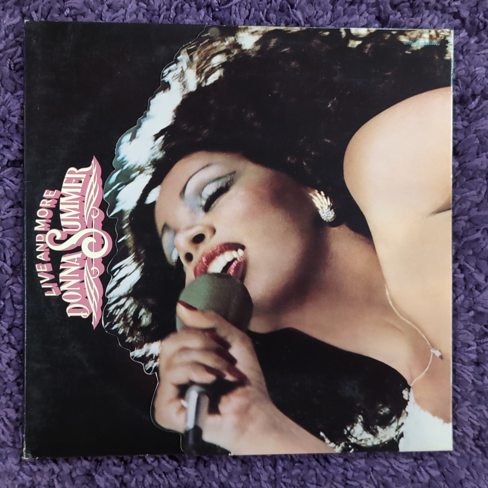 DONNA SUMMER DELUXE 1978 LIVE AND MORE— TWO 12”LP LIVE FEATURE
